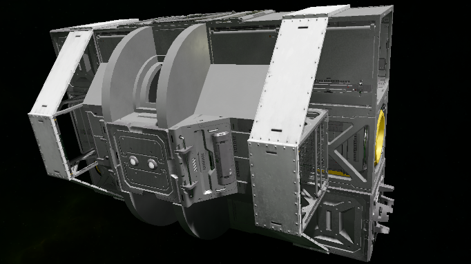 Hab Container Adapter to Stacked Androgynous [TSO]