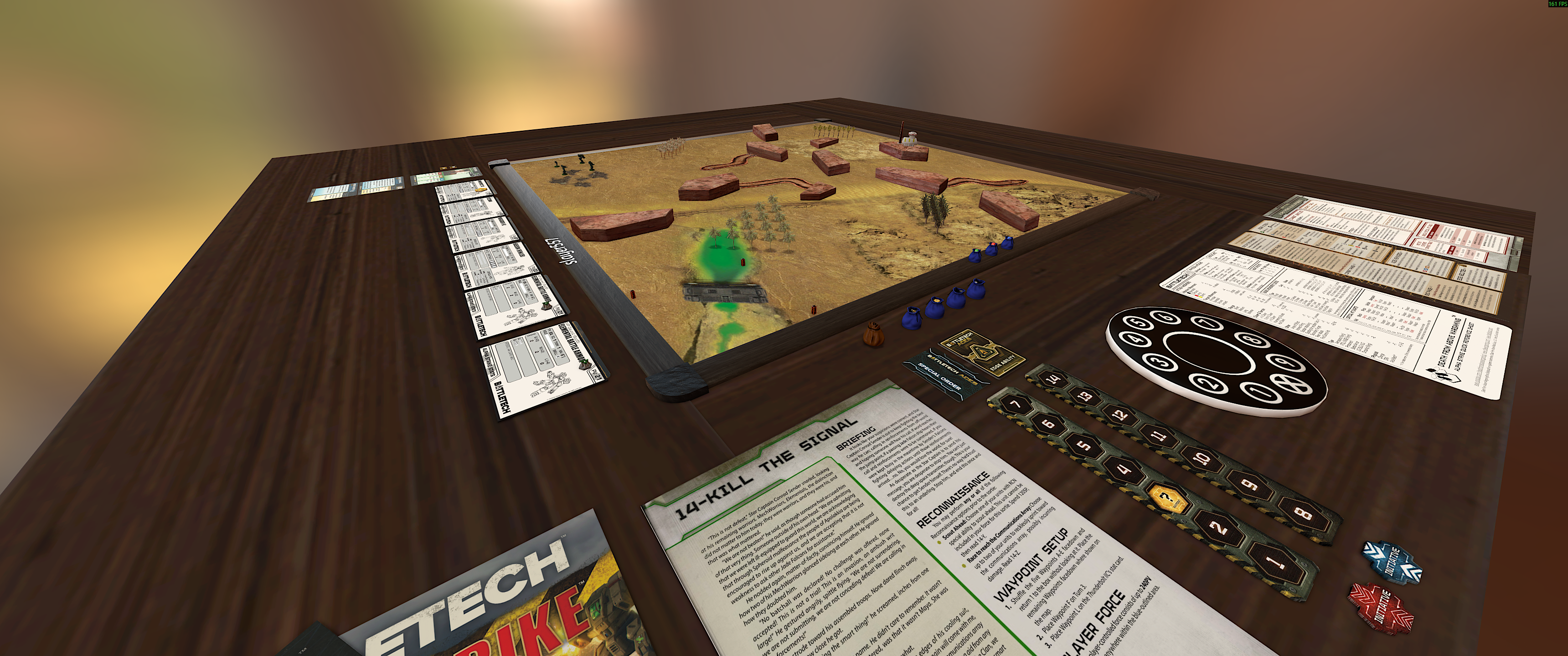 Battletech Aces Scouring Sands Campaign: Scenario 14 - Kill the Signal