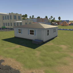 1950s 2 bedroom prefab house (unfurnished)