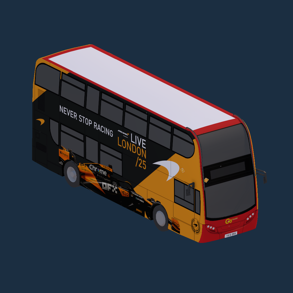 EH36 McLaren Livery E400H GAL Euro 5