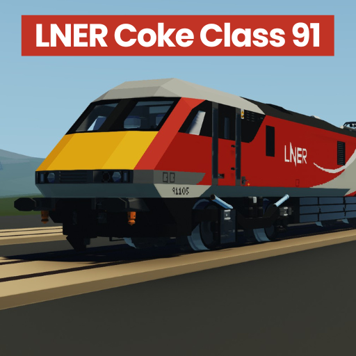 LNER Coke Can Class 91 High Speed Electric Locomotive '91105'