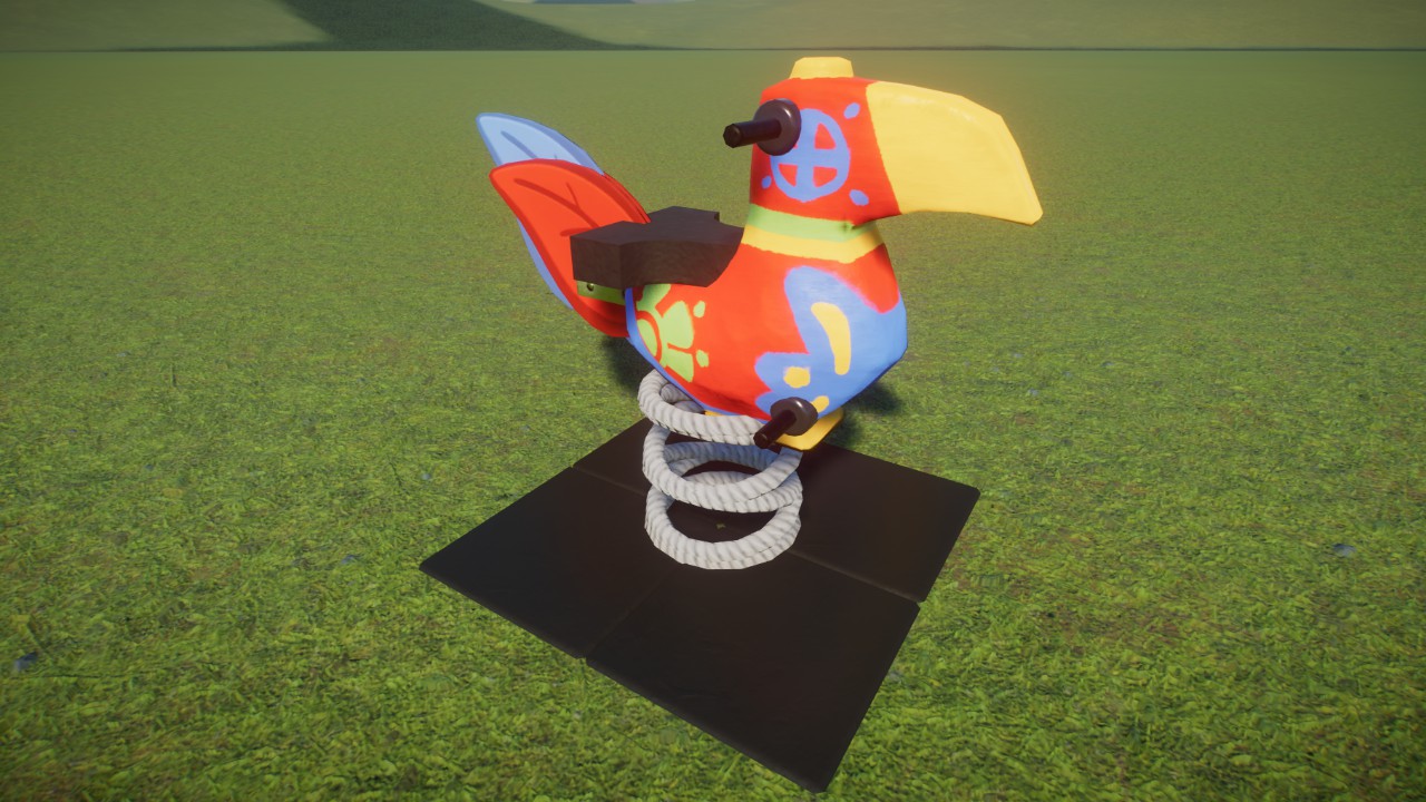 Tropical Bird Spring Rider / Spring Rocker