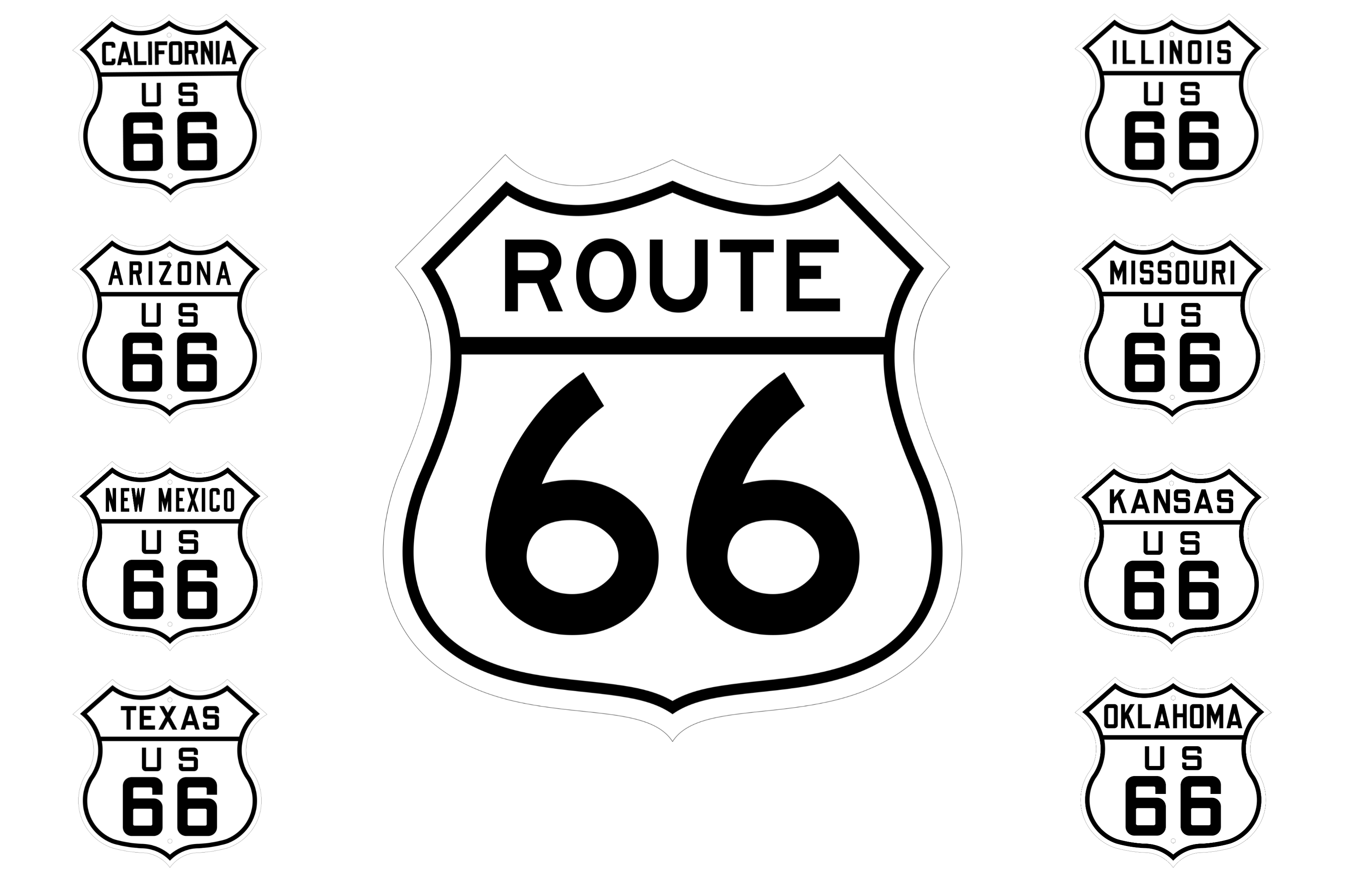 Route 66 Flag preview