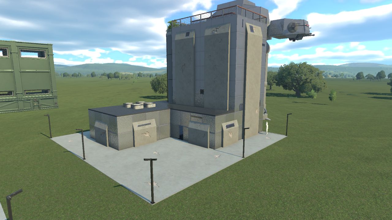 Abandoned Star Wars Building 2