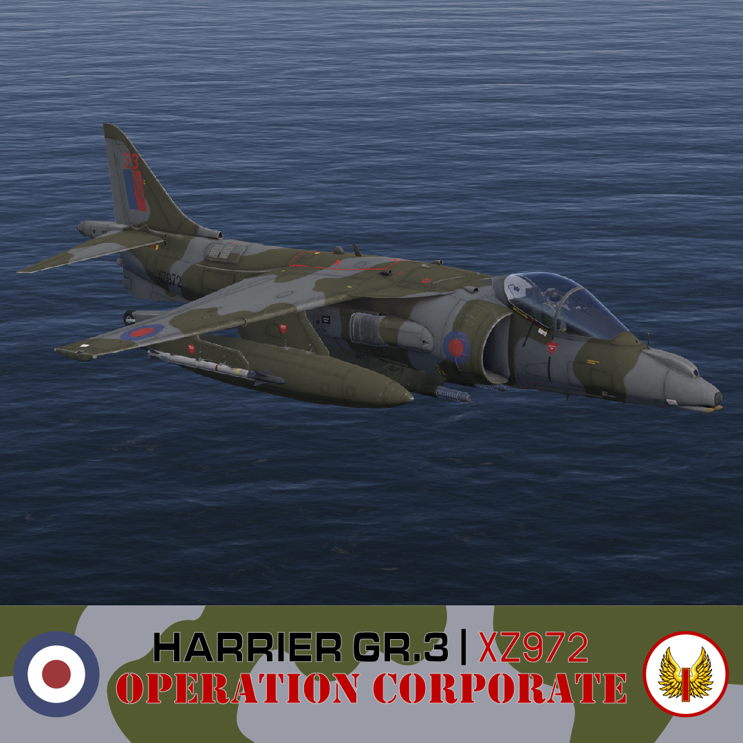 Harrier Gr.3 | XZ972 FKW 82’