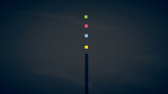 Obsidian pillar