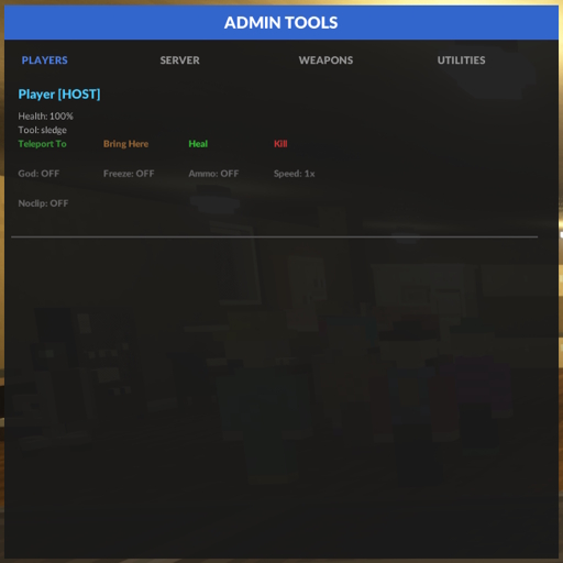 Admin Tools