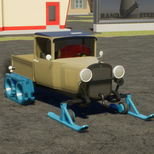 ThreeM model M 1930 snowmobile pickup
