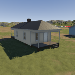 Masterbilt Homes Inc. 3 room shotgun house (unfurnished)