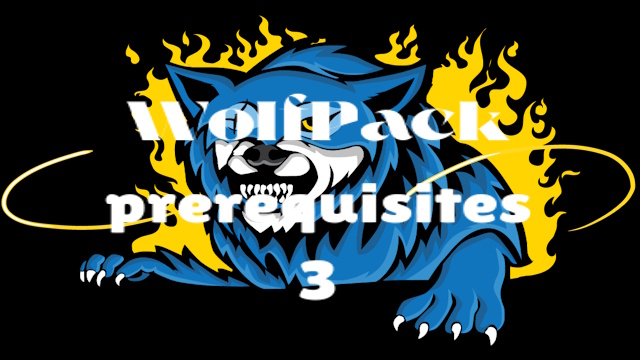 Wolfpack Server prerequisites 3