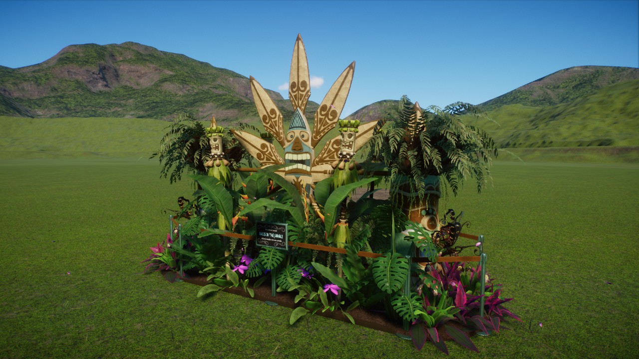 Tropical Party Planted Island