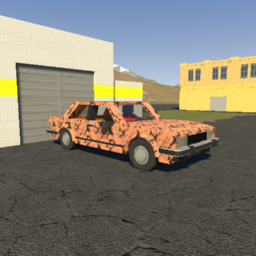 Taxi Simulator 2 Car Black (Rusty)