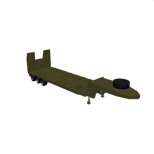 Trailer for the MAZ 537