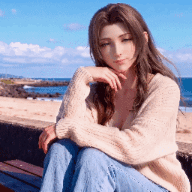 海隅晴日 爱丽丝 电脑动态壁纸 最终幻想7 Final Fantasy VII  Aerith preview