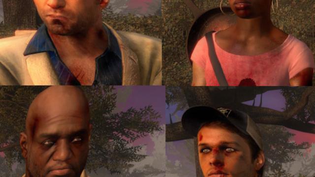 L4D2 Survivors Blood Covered and Wounded preview