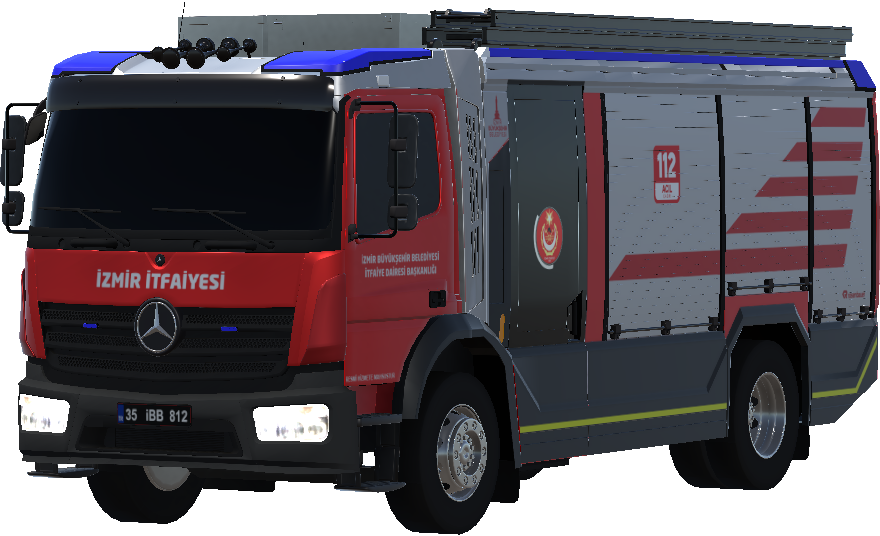 Rosenbauer AT | İzmir Fire Department Response Vehicle