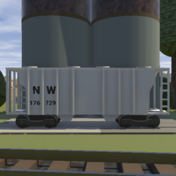 N&W 2 Bay Covered Hopper (Varriant 1)