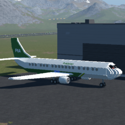 Softbody AIR LINER Airbus A300 Pakistan International Airlines