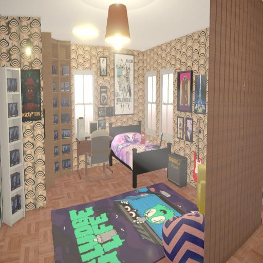 Semi-Social Gaming Rooms