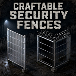 Craftable Security Fences – Project Zomboid Mod