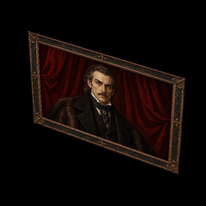 Painting, Texas Dracula {2D}