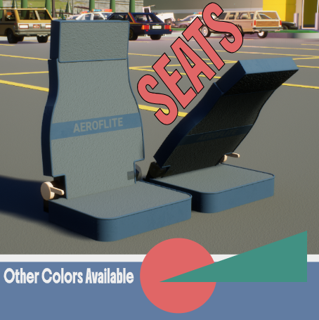 Generic Aircraft Styled Seats