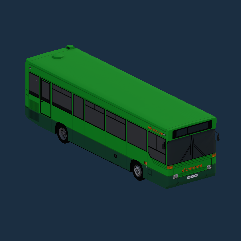 Dennis Dart Plaxton Pointer 1 Nu-Venture Green
