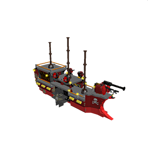 Steampunk ship