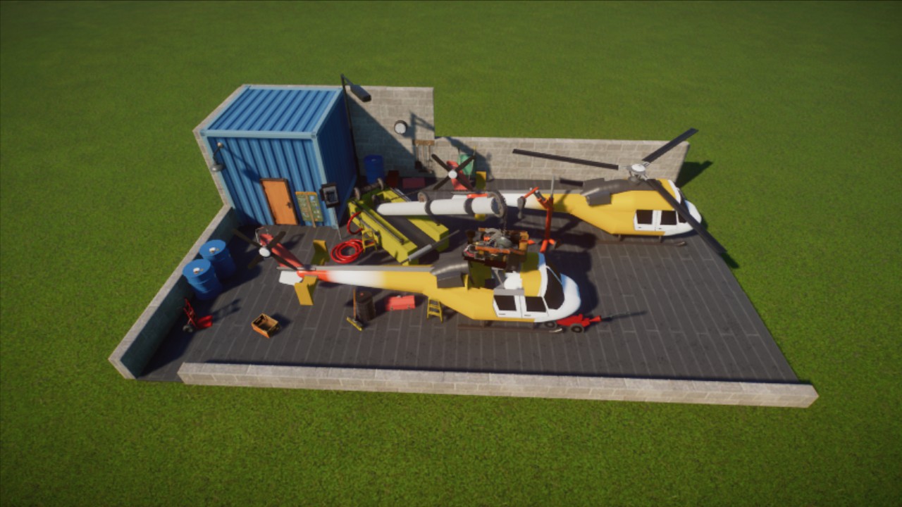 Helicopter repair