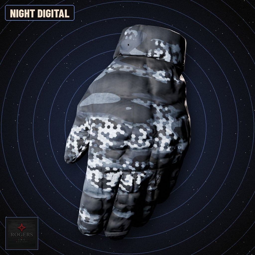 Night Digital Tactical Gloves