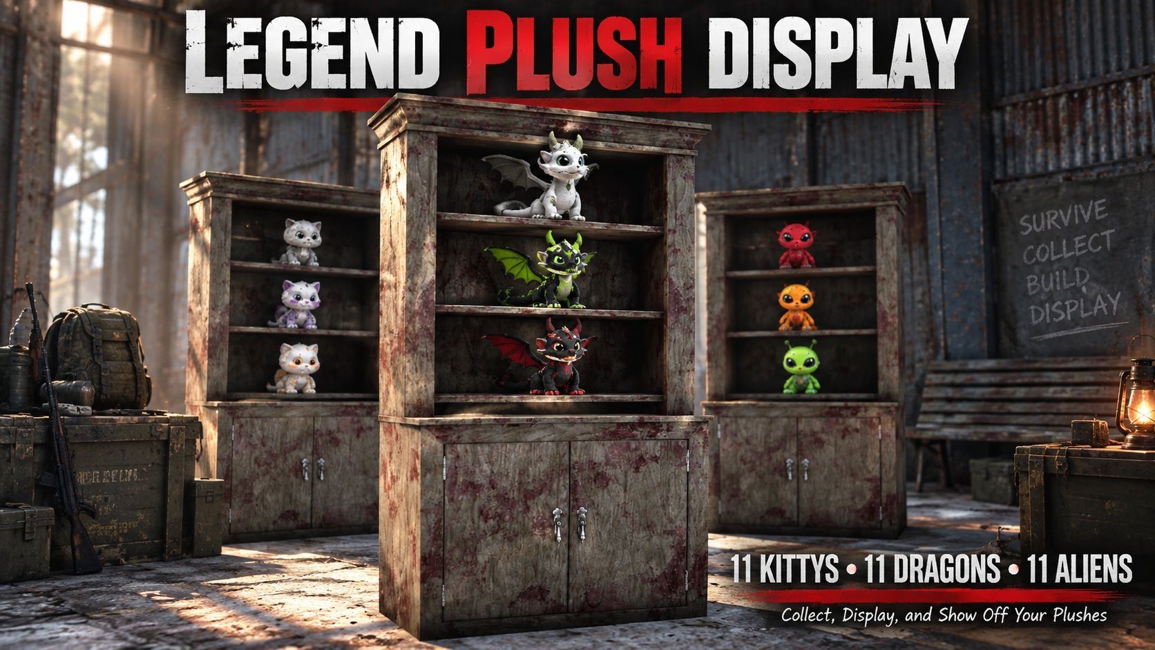 LegendPlushDisplay