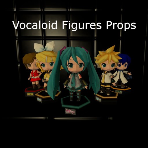 Vocaloid Figures Props preview