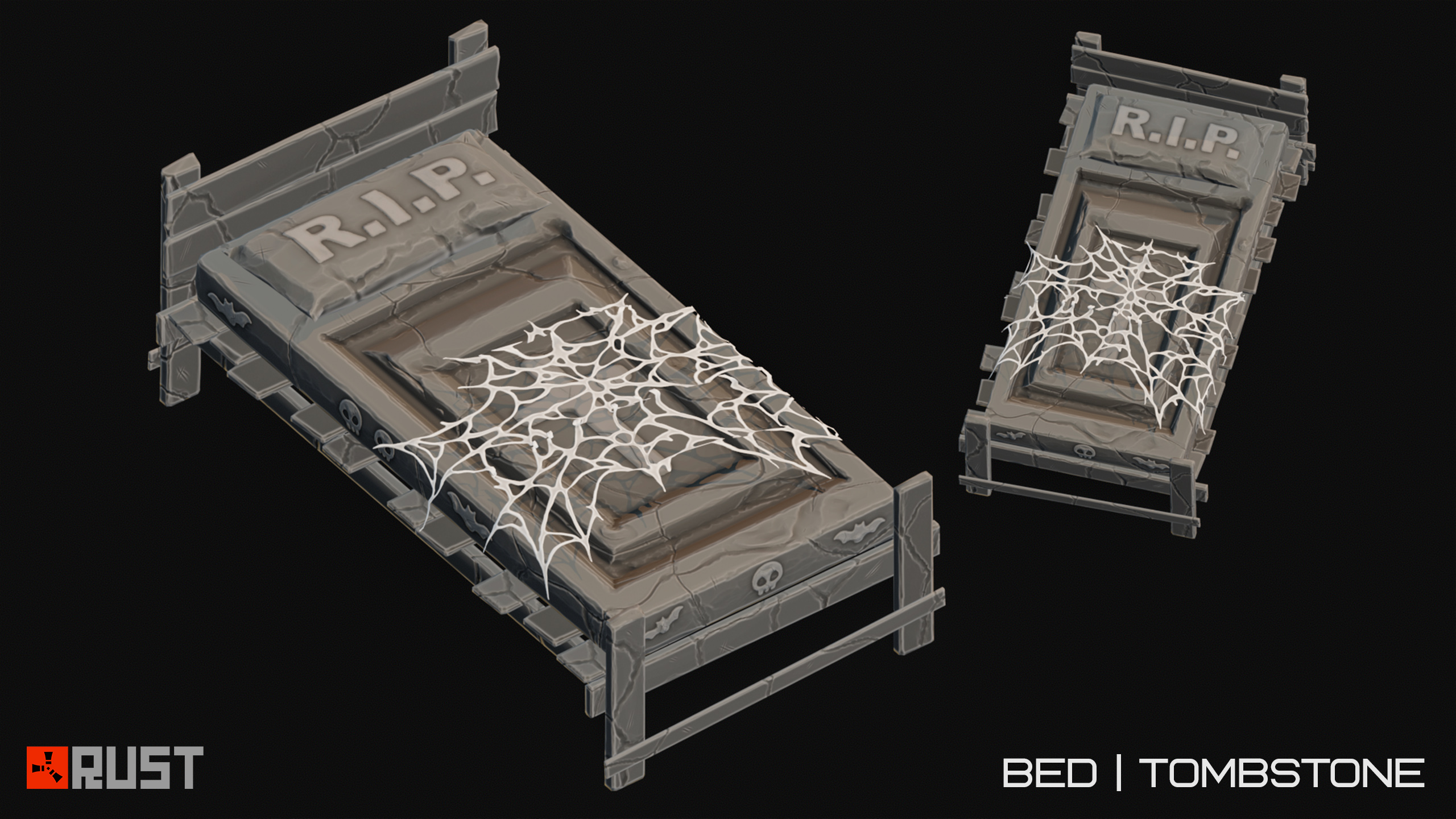 Tombstone Bed