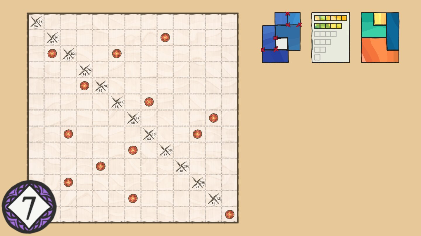 Nonogram of Pentomino
