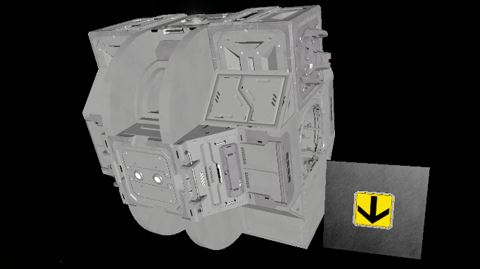 Hab Container Adapter Down [TSO]