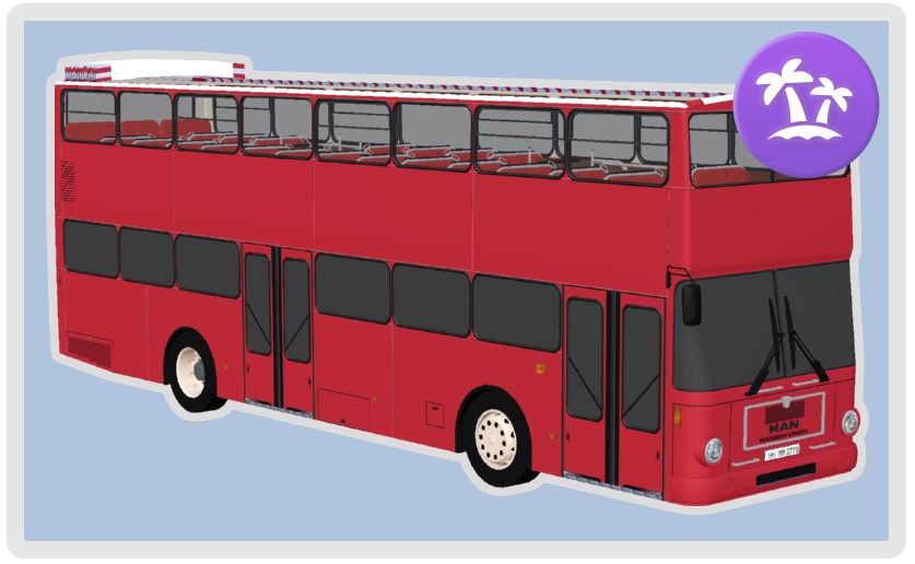 MAN SD200 Cabrio preview