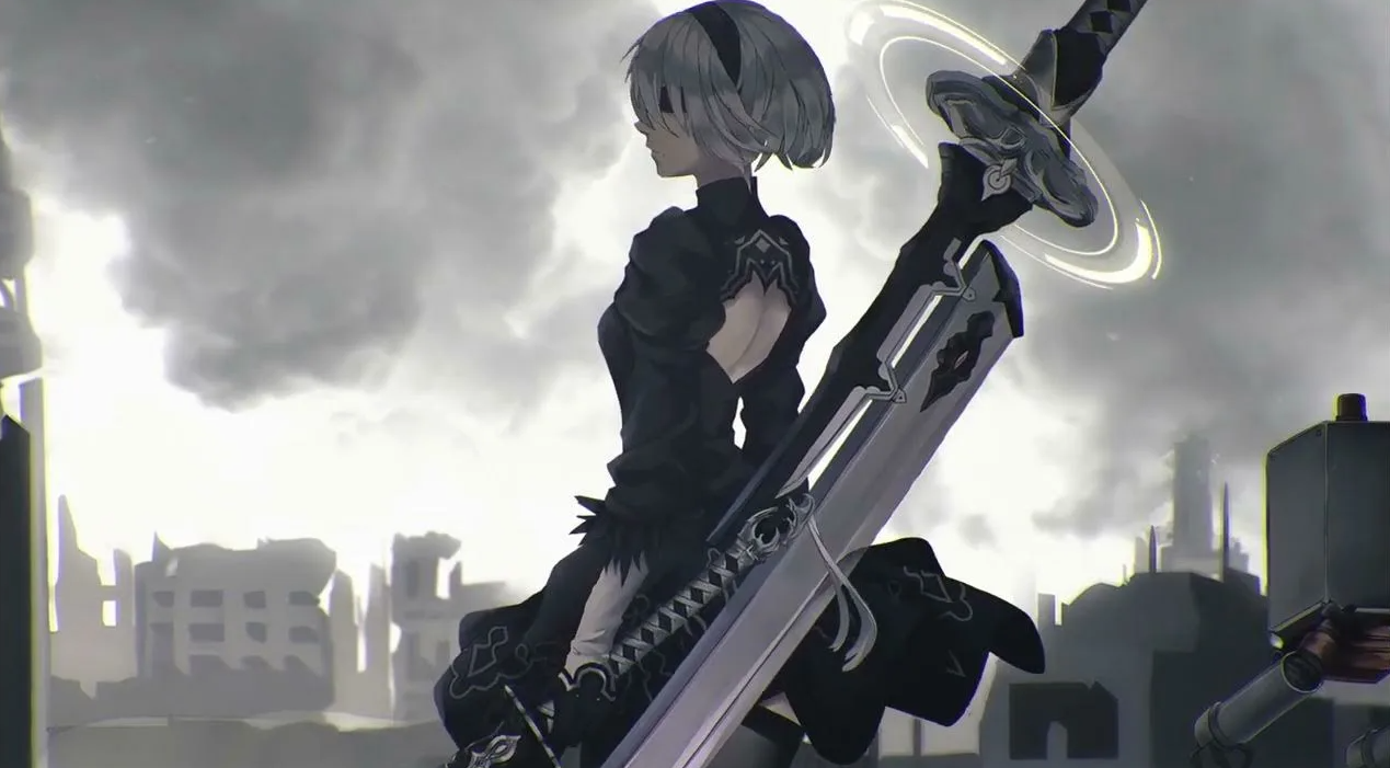 R-18 Yorha 2B (Nier Automata) Loading screen 7
