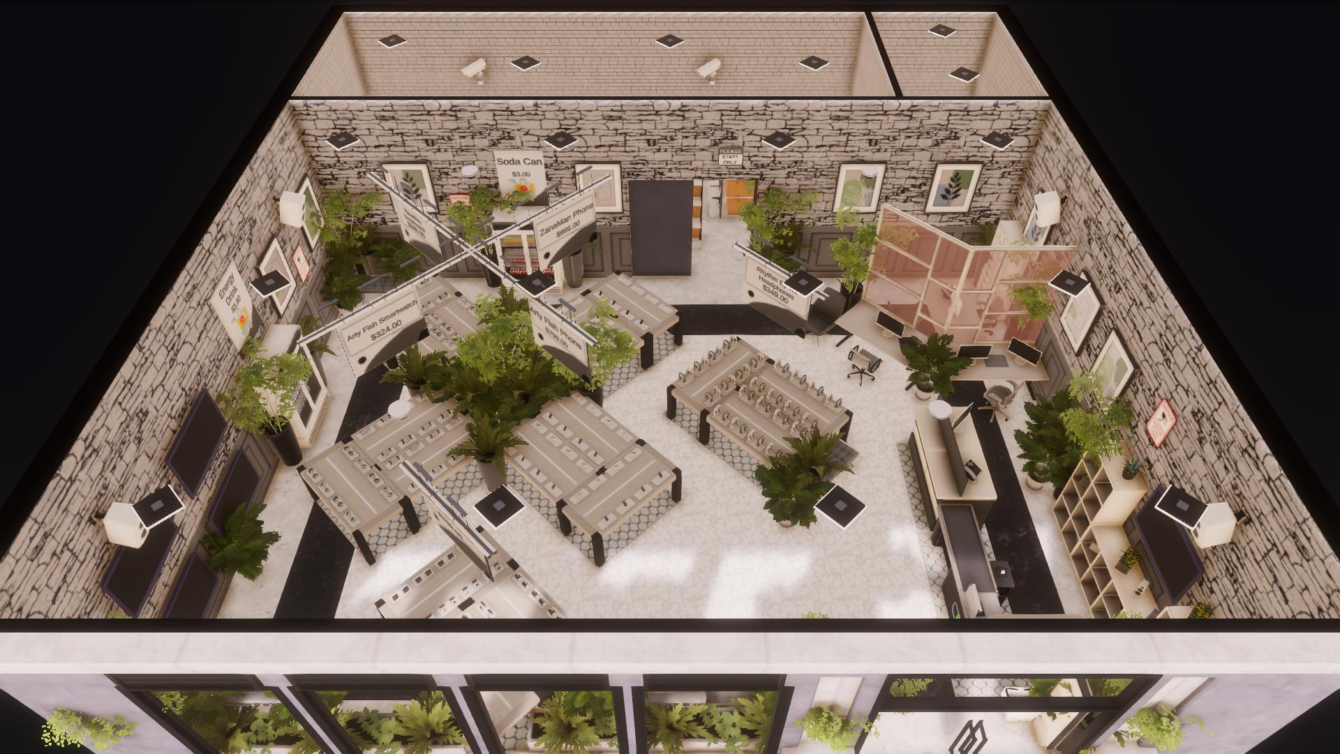 [JH] C2 Electronics Store (MAXED) Monotone preview