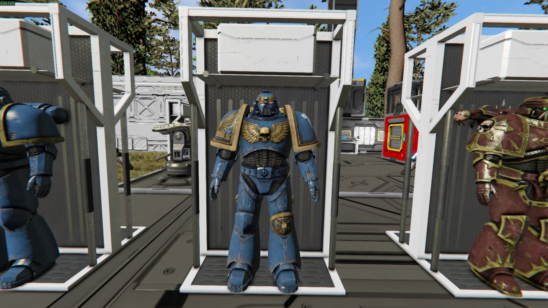 Warhammer 40k Ultramarine2 Swappable suit