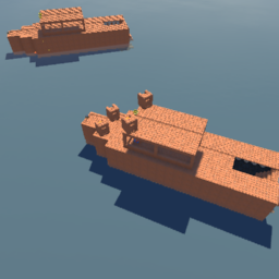 Dusty Lego Battleship