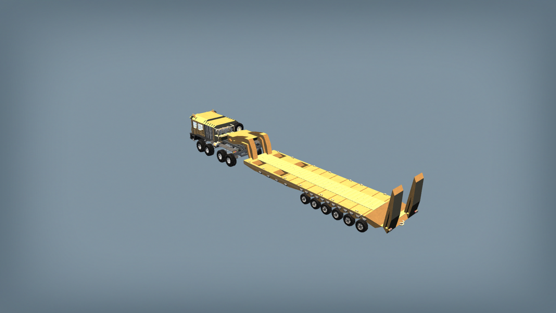 MZKT-741351 heavy tank transporter