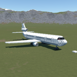 Softbody AIR LINER McDonnell Douglas DC-10-10 [REFRESH] but with passenger seats v2