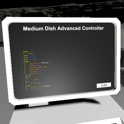 Medium Dish Advanced Controller