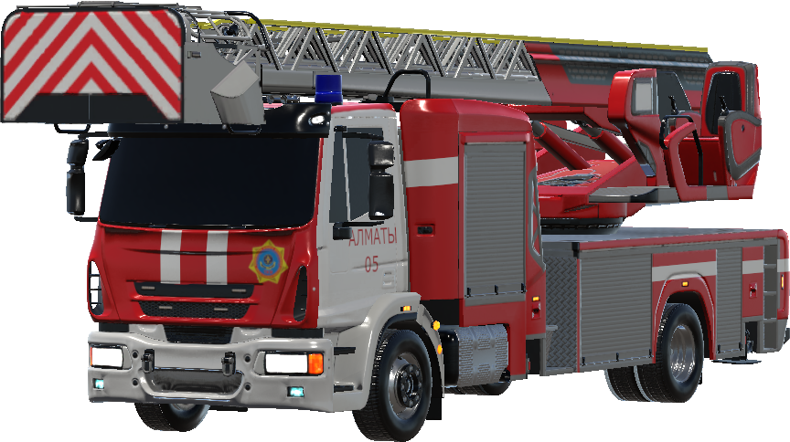 KAZ Fire Ladder | АЛ 32 МЧС РК (Titan) preview