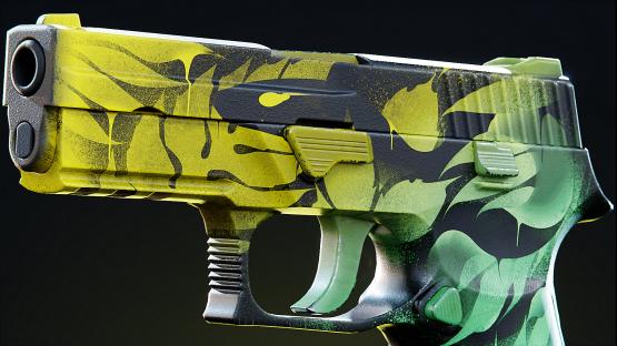 P250 | Snake Camouflage | Green/Yellow