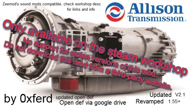 Allison Transmission Megapack Revamped V2.5 | V1.59