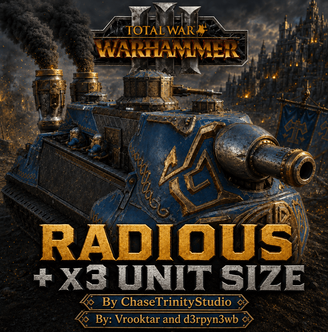 CTS – 2 Alternative Dwarf Tanks | Radious + x3 Unit Size (Standalone Version) preview