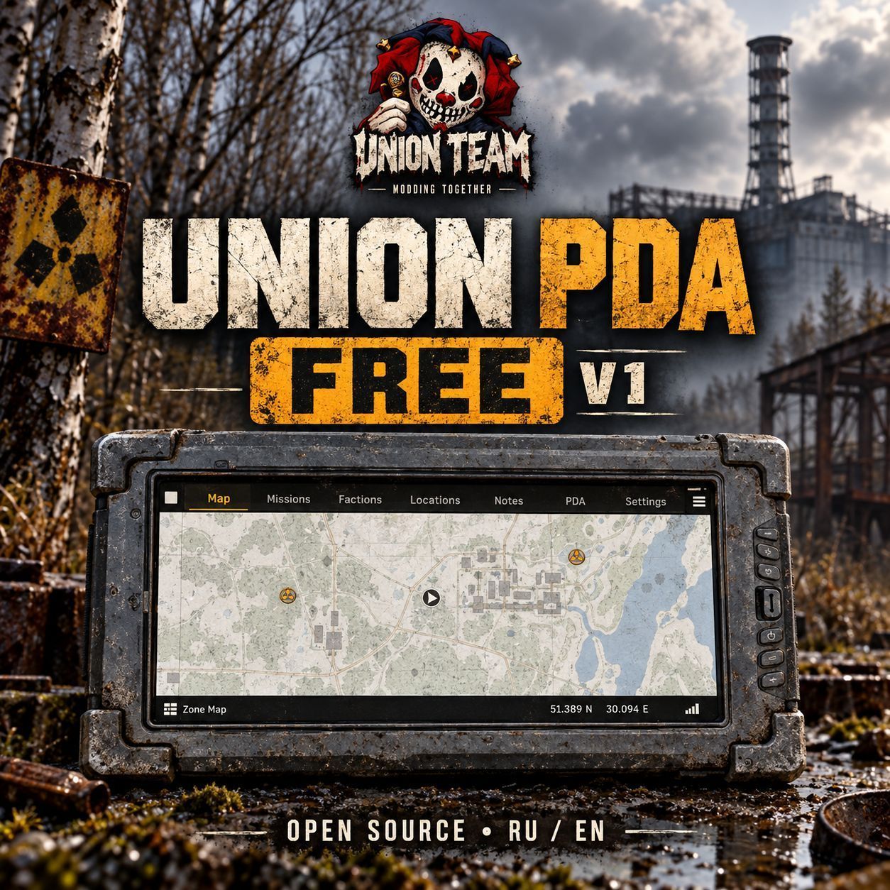 STALKER PDA V1 | FREE | OPEN SOURCE | UNION TEAM