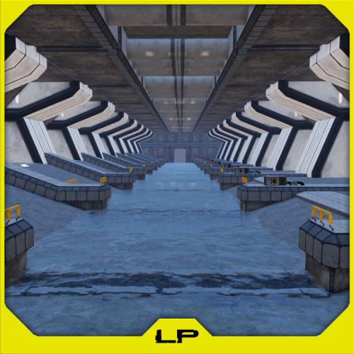 Sci-fi Flood Tunnel