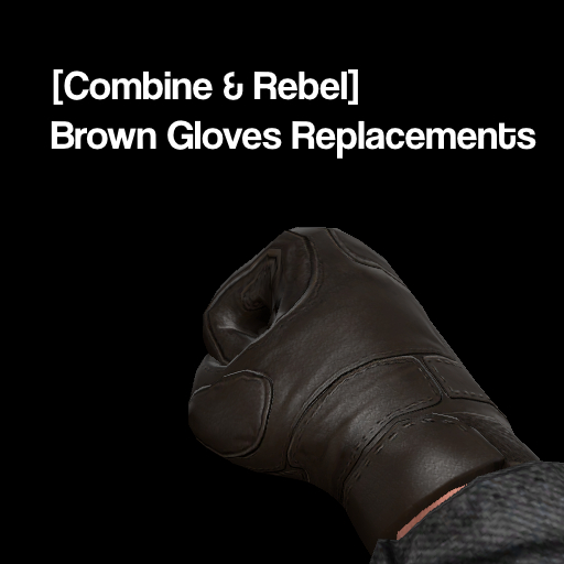 [Combine & Rebel] Brown Gloves Replacements preview